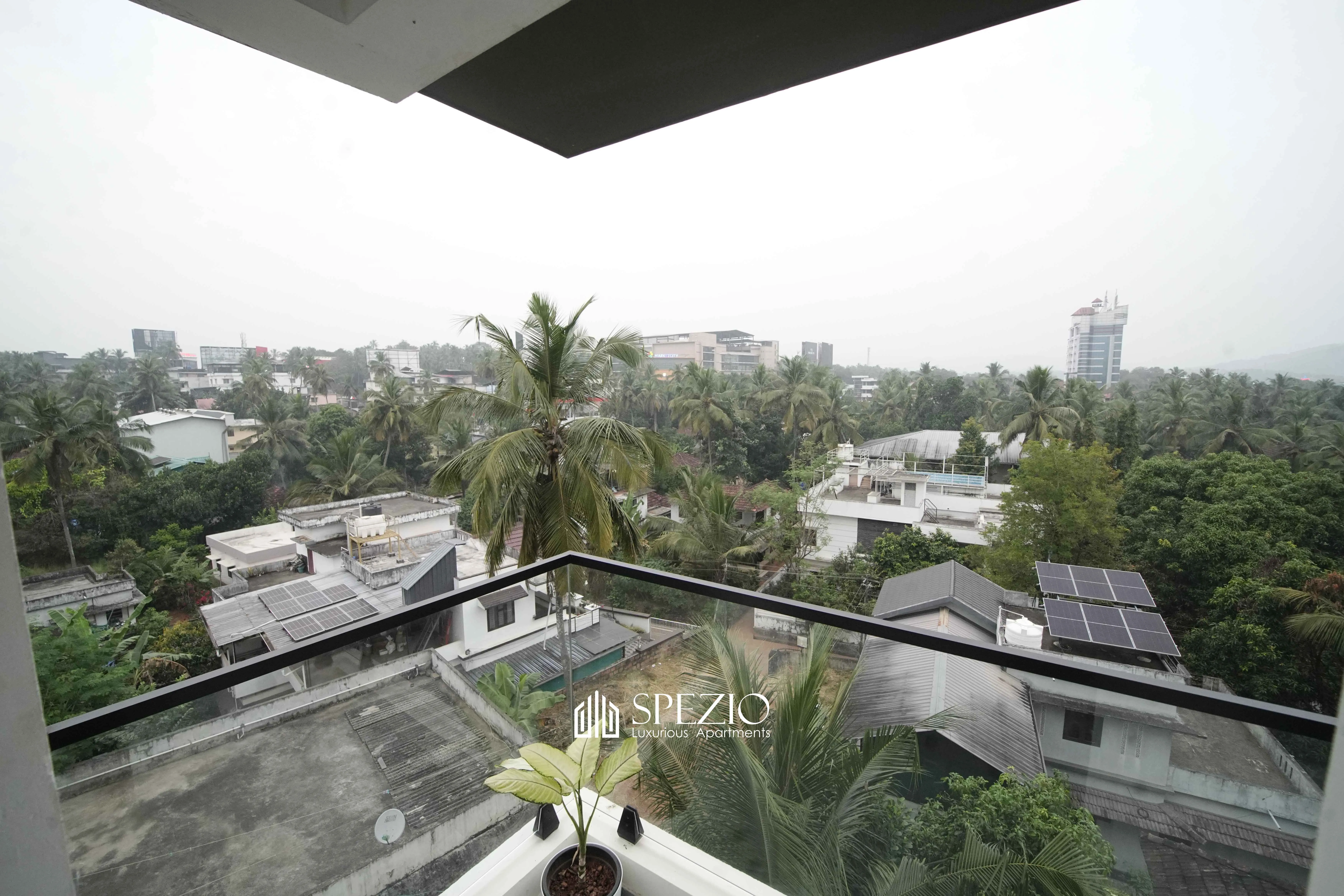 Spezio Apartments balcony nature view