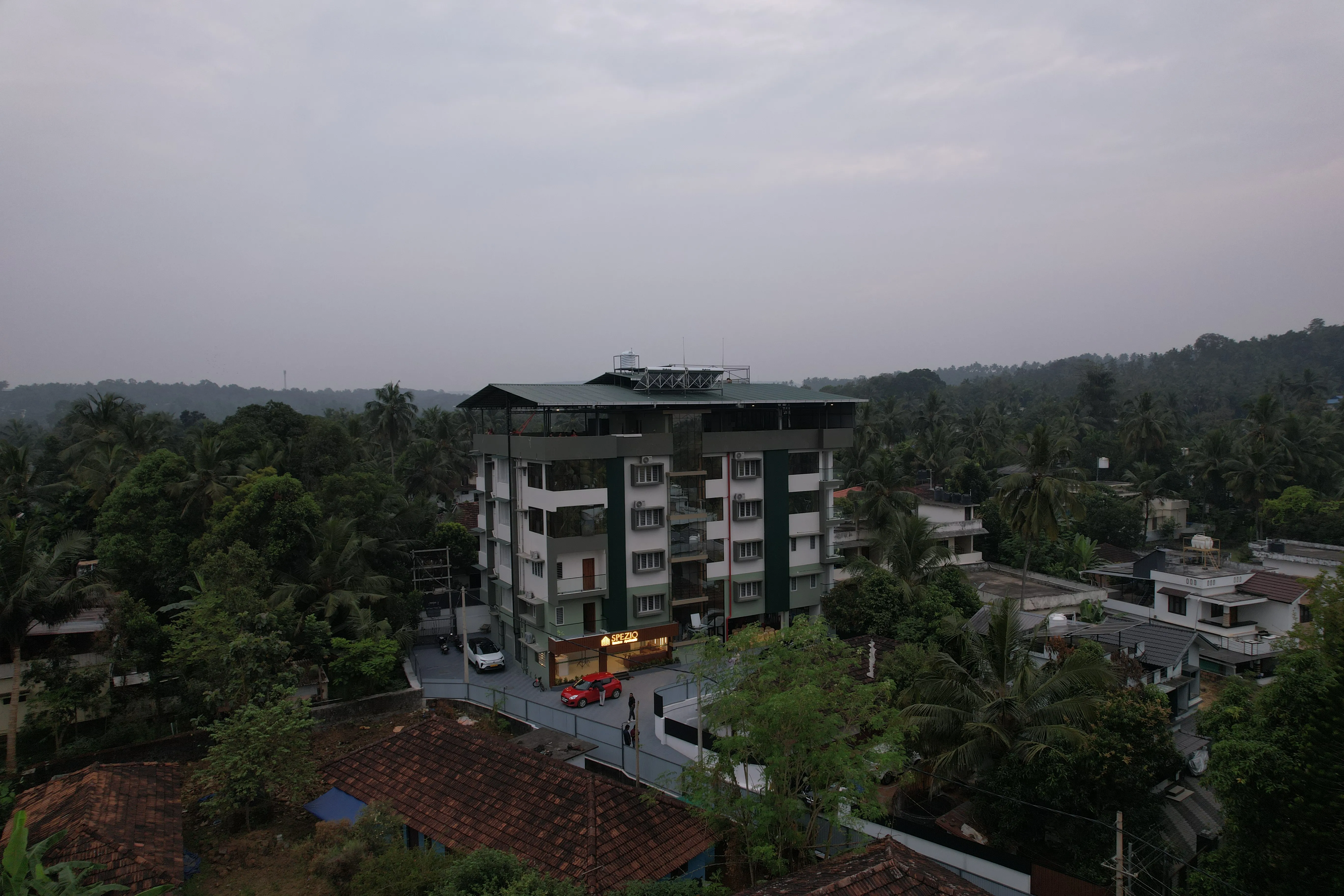 Spezio Apartments exterior building view Perinthalmanna